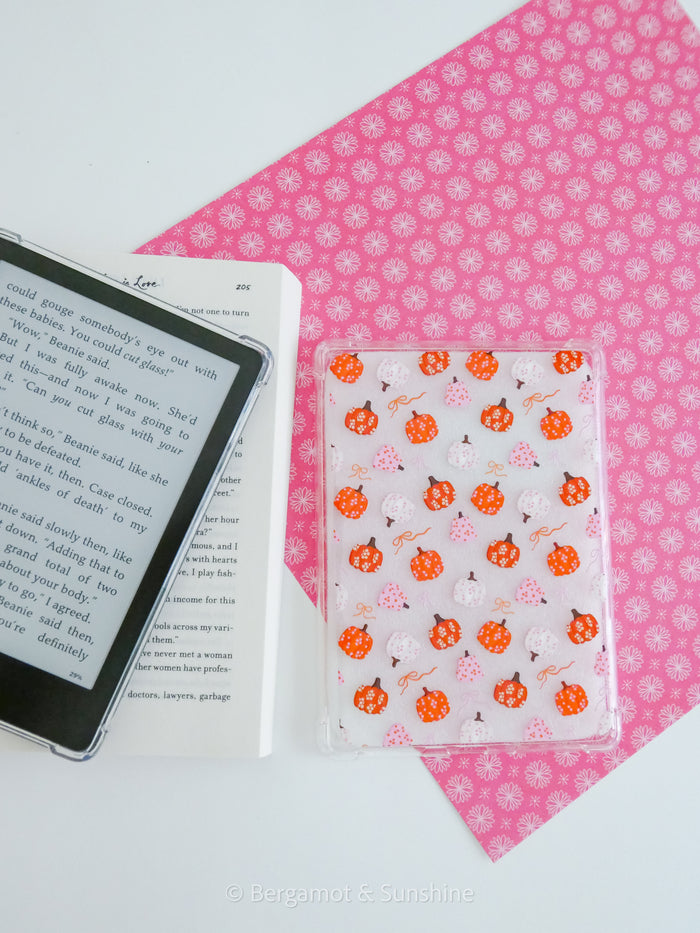 Pumpkins and Bows E Reader Case
