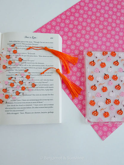 Pumpkins and Bows E Reader Case