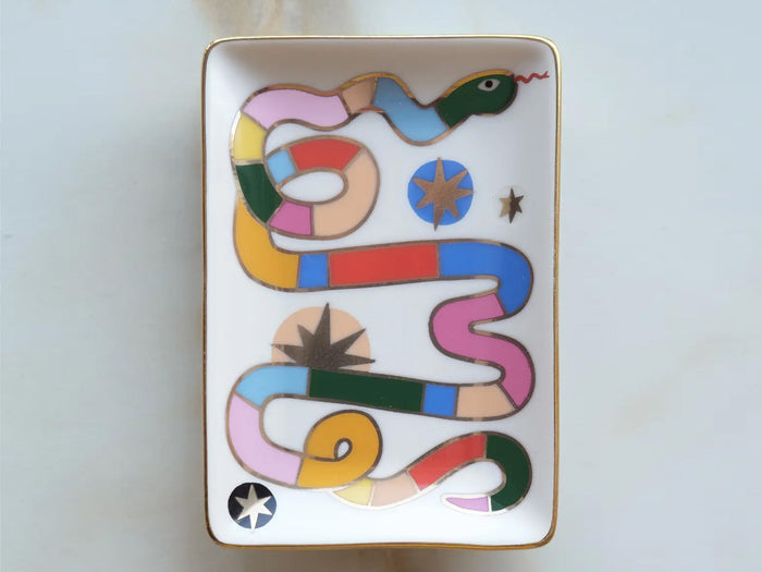 Rainbow Snake Trinket Dish