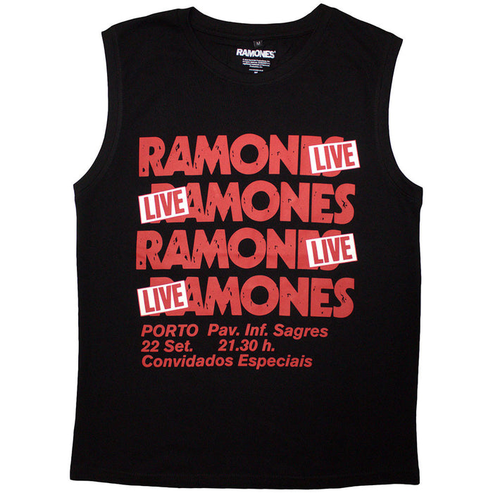 Ramones - Concert Black Unisex Tank Top