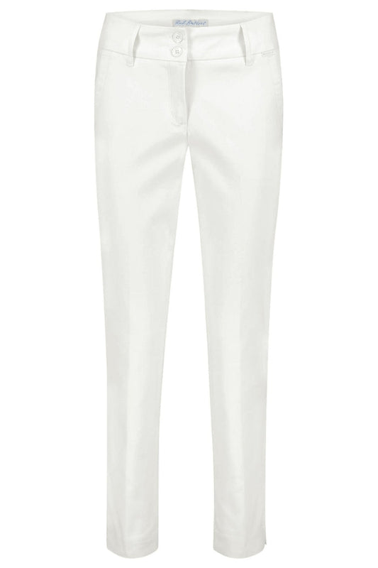 Red Button SRB4205 Diana Crop Off White Smart Tapered Trousers - Dotique