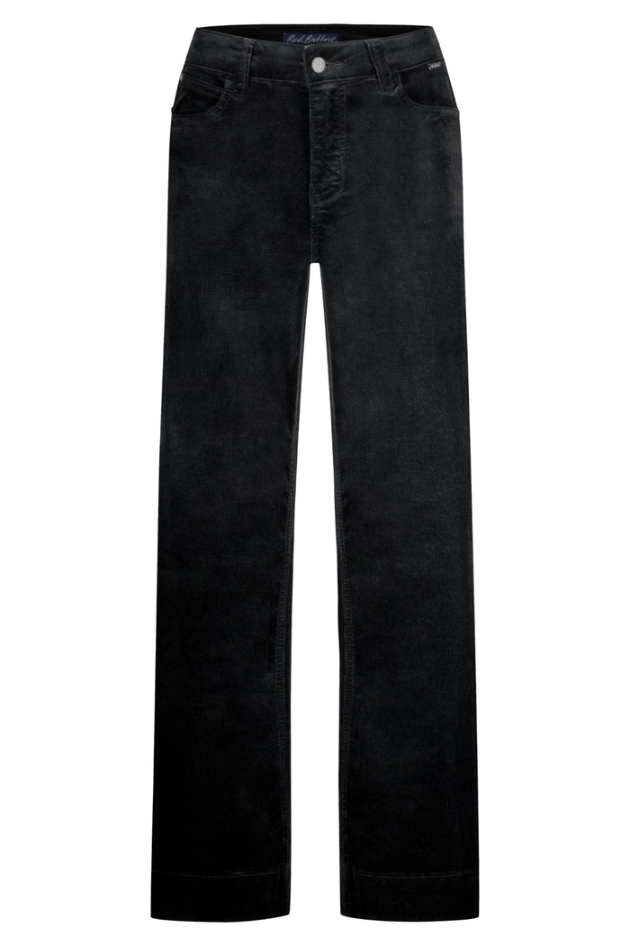 Red Button SRB4653A Conny Shiny Cord Inseam L31 Black - Dotique - Red Button