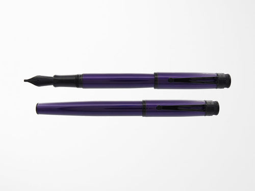 Retro 51 Stealth Lacquer Fountain Pen - Midnight Purple