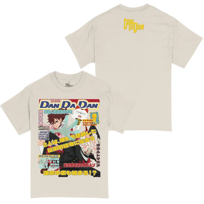 Ripple Junction DanDaDan Manga-Zine Panels T-Shirt