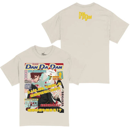 Ripple Junction DanDaDan Manga-Zine Panels T-Shirt