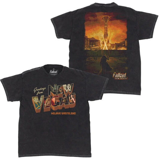 Ripple Junction Fallout - Greetings From New Vegas Adult Unisex T-Shirt