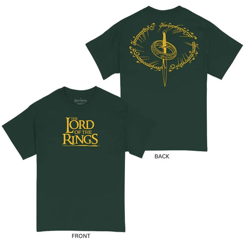 Ripple Junction Lord of the Rings - One Ring with Sting Adult T-Shirt