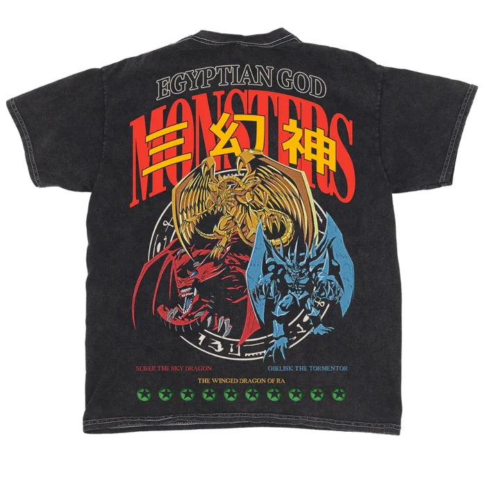 Ripple Junction Yu-Gi-Oh! - Egyptian God Monsters T-Shirt