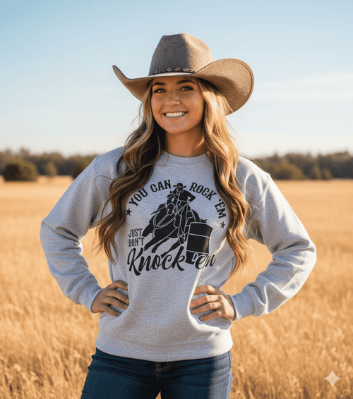 Rock Em Knock Em Graphic SweatshirtAshS