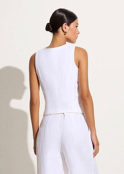 Salome Vest (White)