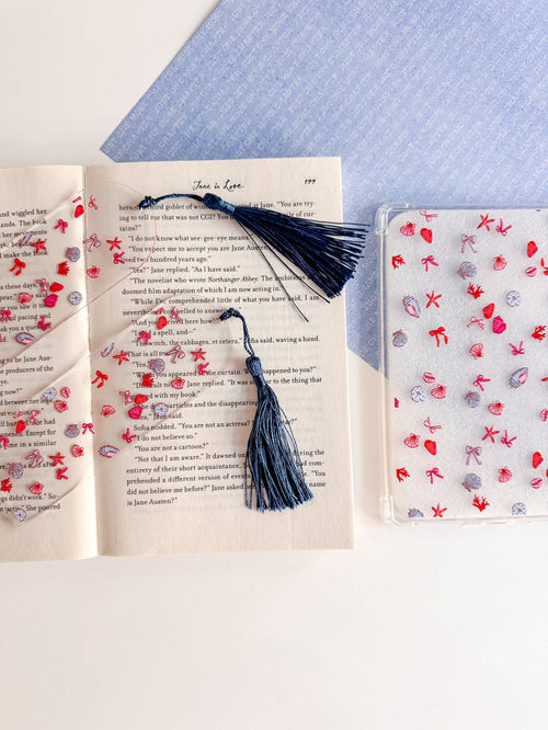 Seaside Valentine Kindle Case and/or Bookmark [Combined Listing]