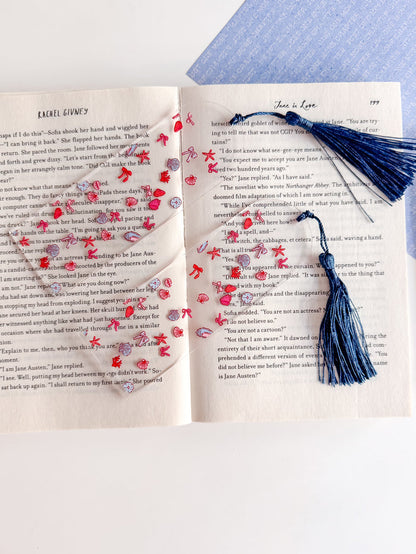 Seaside Valentine Kindle Case and/or Bookmark [Combined Listing]
