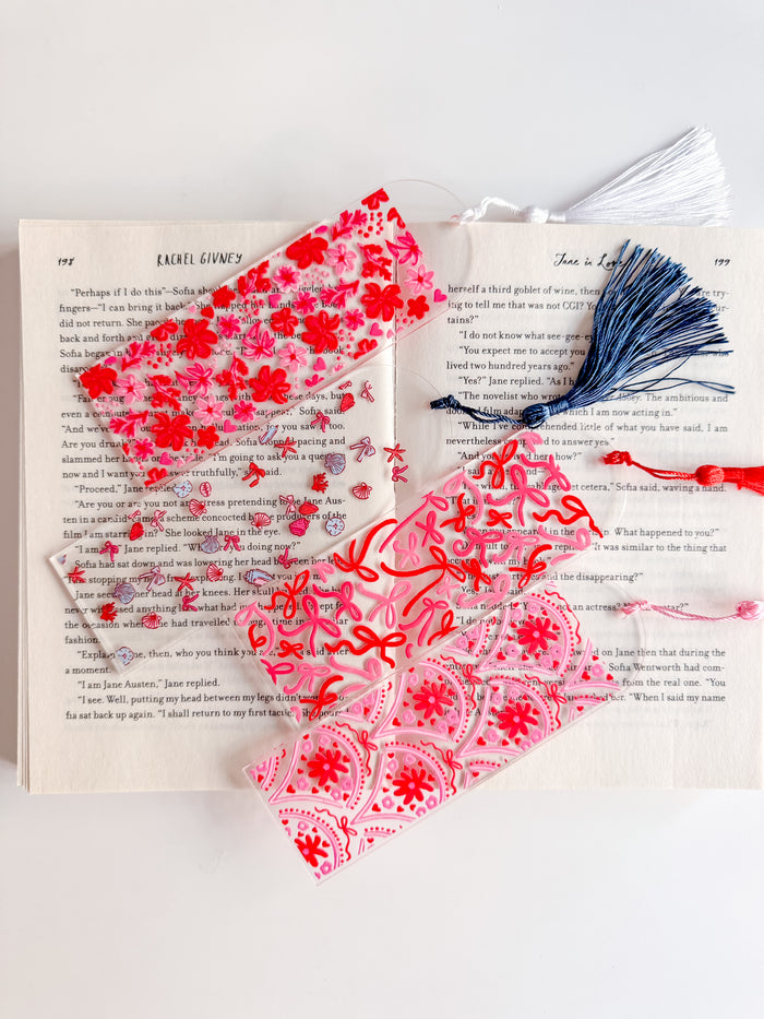 Seaside Valentine Kindle Case and/or Bookmark [Combined Listing]