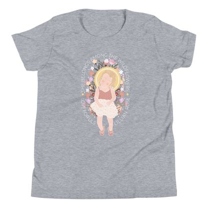 She Belongs Among the Wildflowers Youth/Toddler Tee