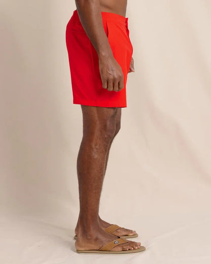 Shelter Cove Swim Trunk - Poppy Red