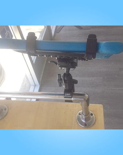 Short Arm w/Adjustable Tablet Holder
