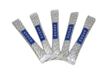 Silver White Sugar - STICK x 2000