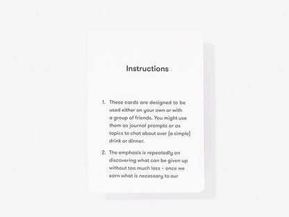 Simplicity Cards