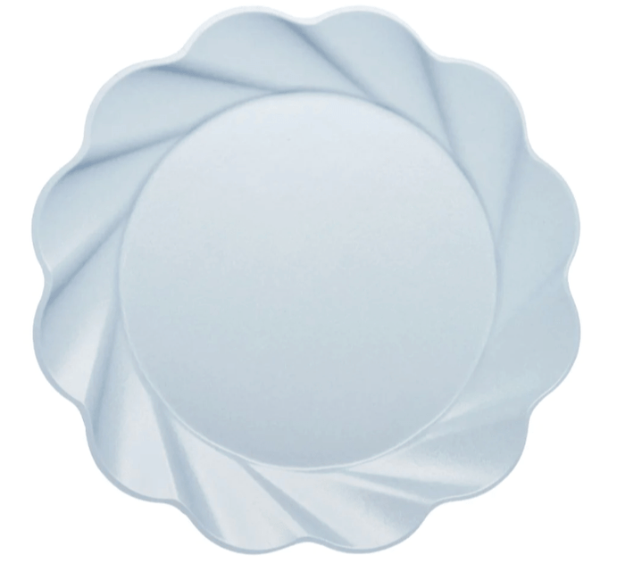 Sophistiplate Party Simply Eco XL Dinner Plates - Sky Blue