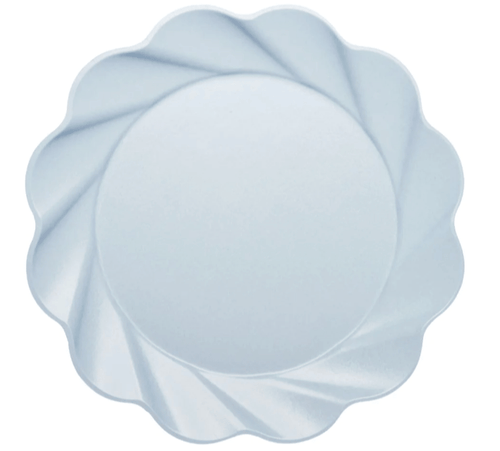 Sophistiplate Party Simply Eco XL Dinner Plates - Sky Blue