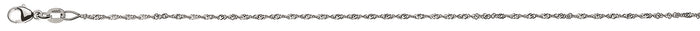 Singapurkette Weissgold 375/9K - CSI9001