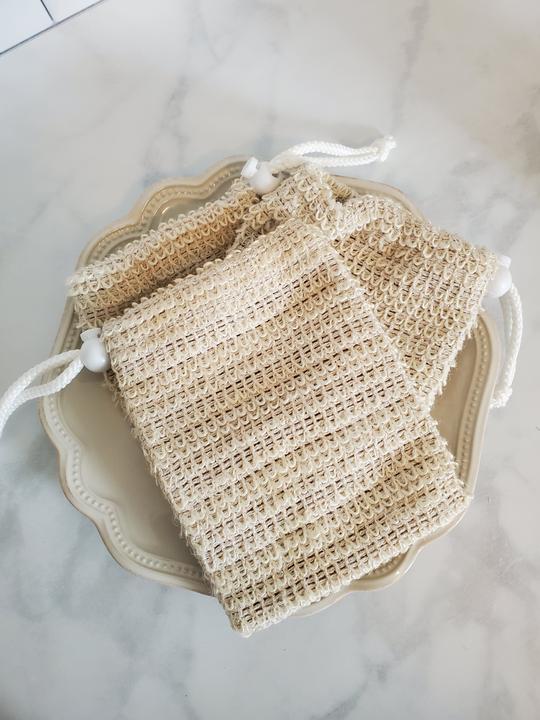 Sisal soap sack