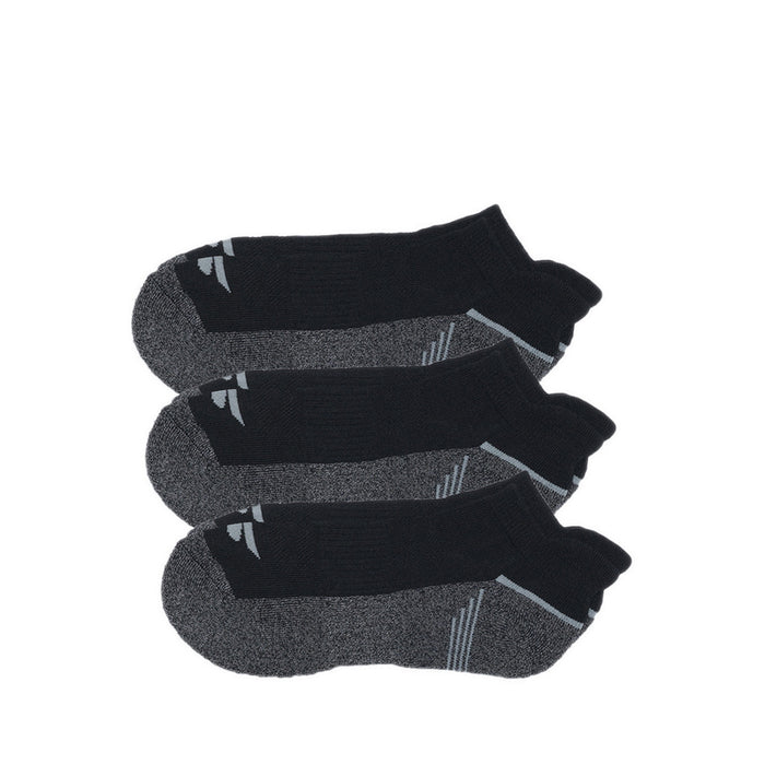SKECHERS 3PK 1/2 TERRY LOW CUT MEN - BLACK