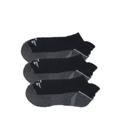 SKECHERS 3PK 1/2 TERRY LOW CUT MEN - BLACK
