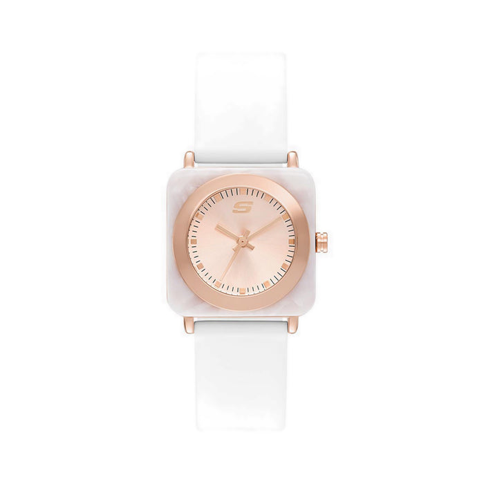 Skechers Calabar Women's Analog Watch - White