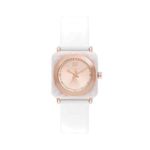 Skechers Calabar Women's Analog Watch - White