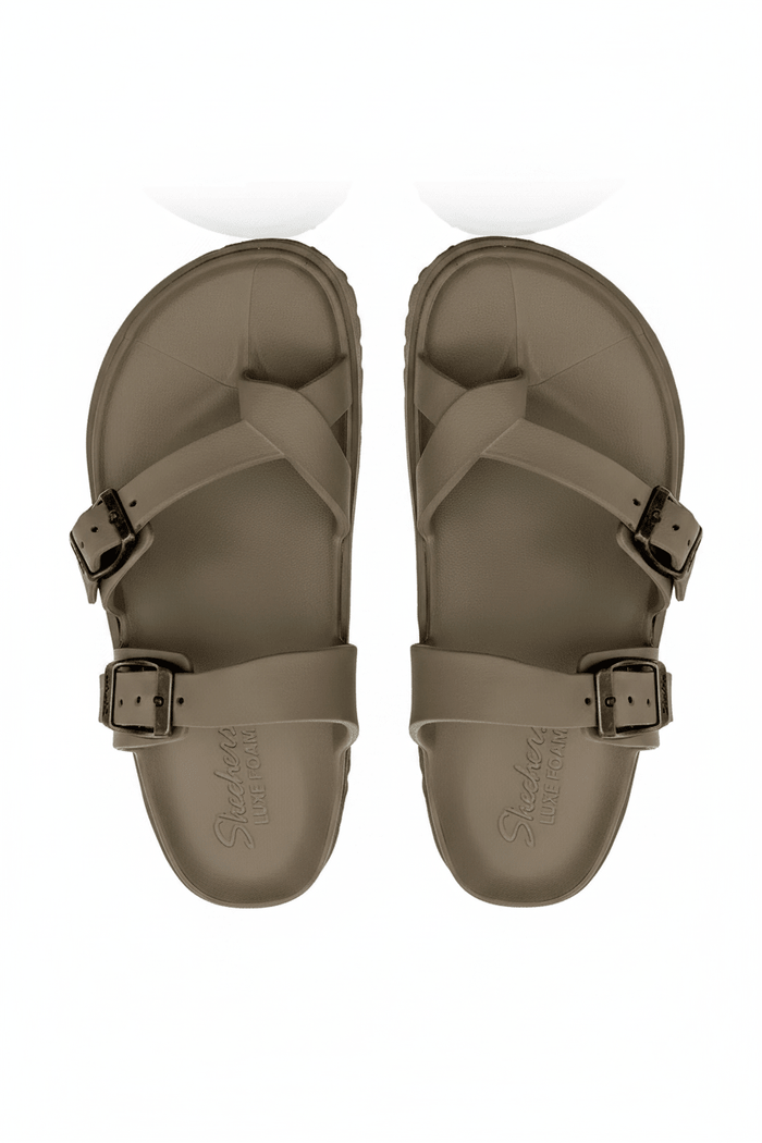 SKECHERS Foamies Cali Breeze 2.0 Carefree Sandals Taupe SLW73 - Runner