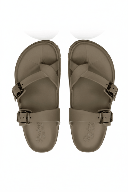 SKECHERS Foamies Cali Breeze 2.0 Carefree Sandals Taupe SLW73 - Runner