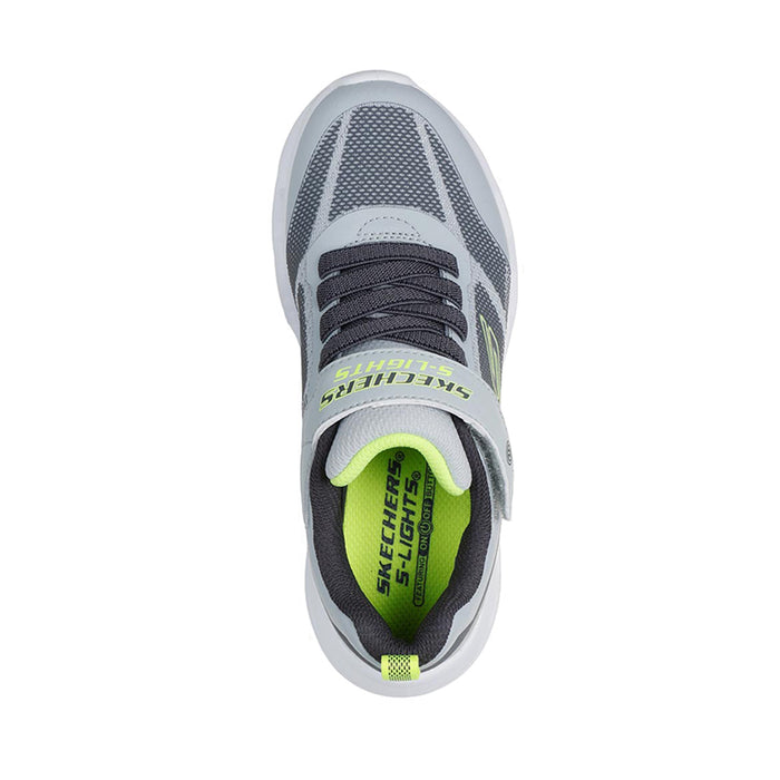 Skechers Glide-Step Lights Boy's Lifestyle Shoes - Grey