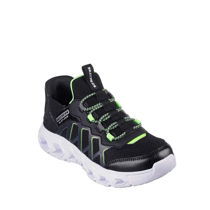 Skechers Hypno-Flash 2.0 Boy's Shoes - Black