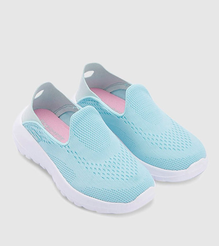 SKECHERS KIDS GO WALK JOY – Easy Steps - 81298L - AQUA - SKK4 - Runner
