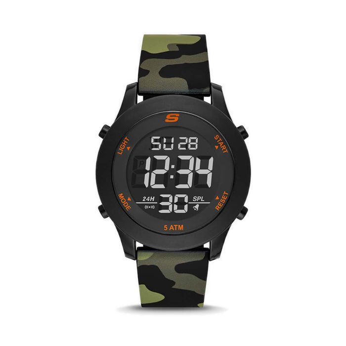 SKECHERS MEN ROSENCRANS DIGITAL WATCH - GREEN