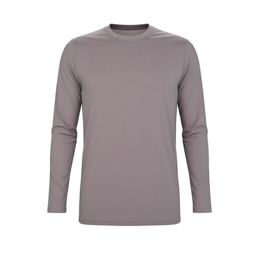 Skechers Men Sports Long Sleeve T-Shirts - Opal Gray