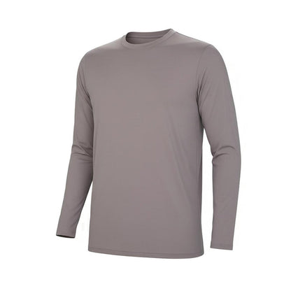 Skechers Men Sports Long Sleeve T-Shirts - Opal Gray