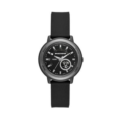 Skechers Salerno Women's Ana-Digi Watch - Black