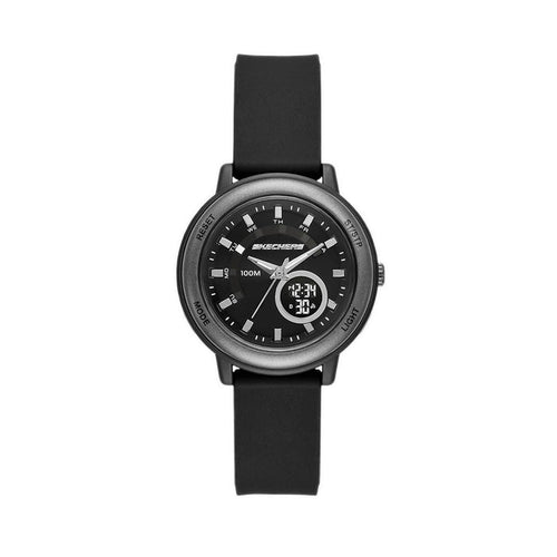 Skechers Salerno Women's Ana-Digi Watch - Black