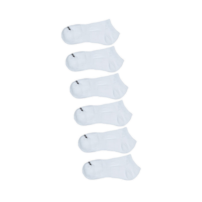 SKECHERS SP 6PK LOW CUT SOCK UNISEX - WHITE