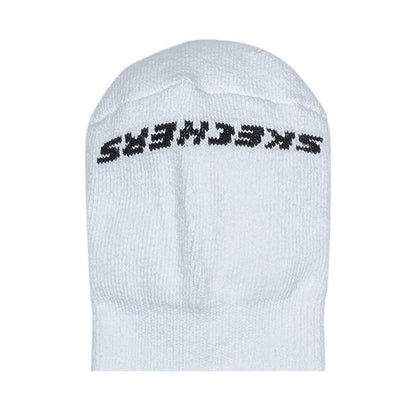 SKECHERS SP 6PK LOW CUT SOCK UNISEX - WHITE