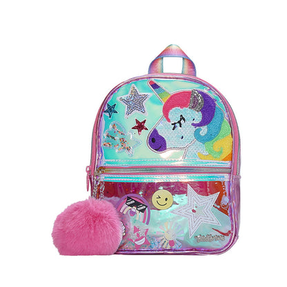 SKECHERS TWINKLE TOES HAPPY MINI UNICORN BACKPACK GIRLS - MULTI