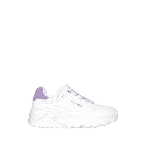Skechers Uno Lite Girl's Lifestyle Shoes - White