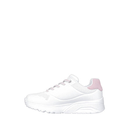 Skechers Uno Lite Girl's Lifestyle Shoes - White