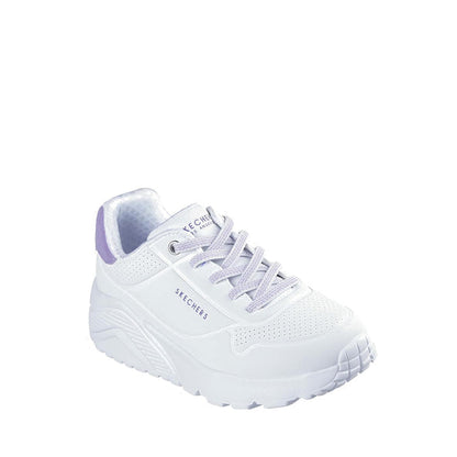 Skechers Uno Lite Girl's Lifestyle Shoes - White