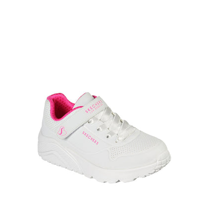 Skechers Uno Lite Girl's Lifestyle Shoes - White