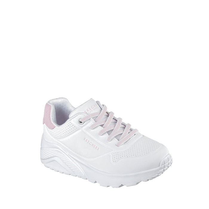 Skechers Uno Lite Girl's Lifestyle Shoes - White