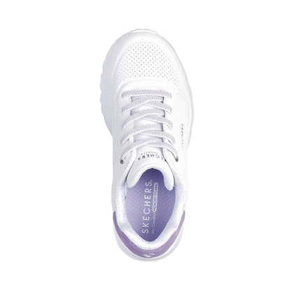Skechers Uno Lite Girl's Lifestyle Shoes - White
