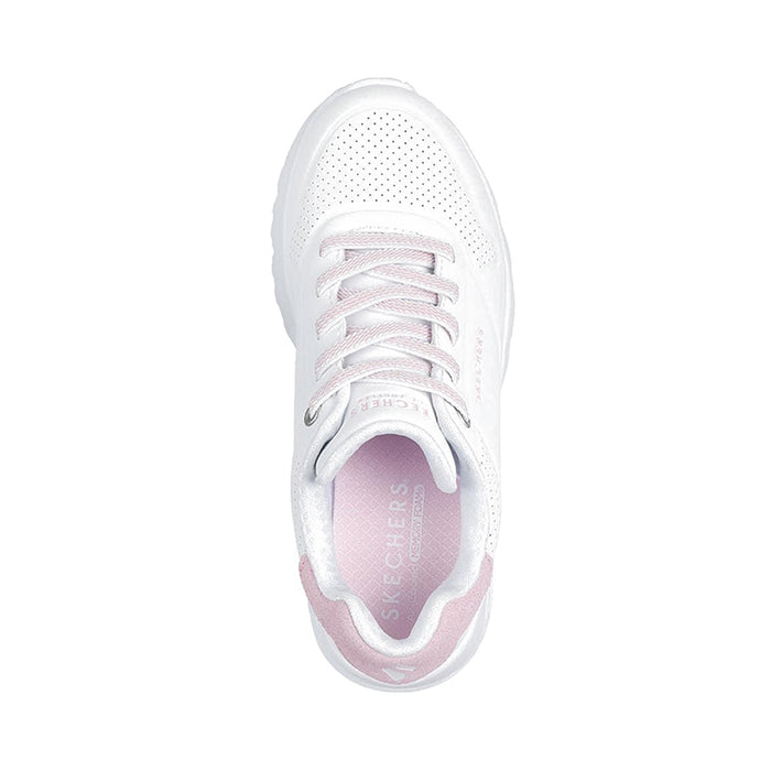 Skechers Uno Lite Girl's Lifestyle Shoes - White